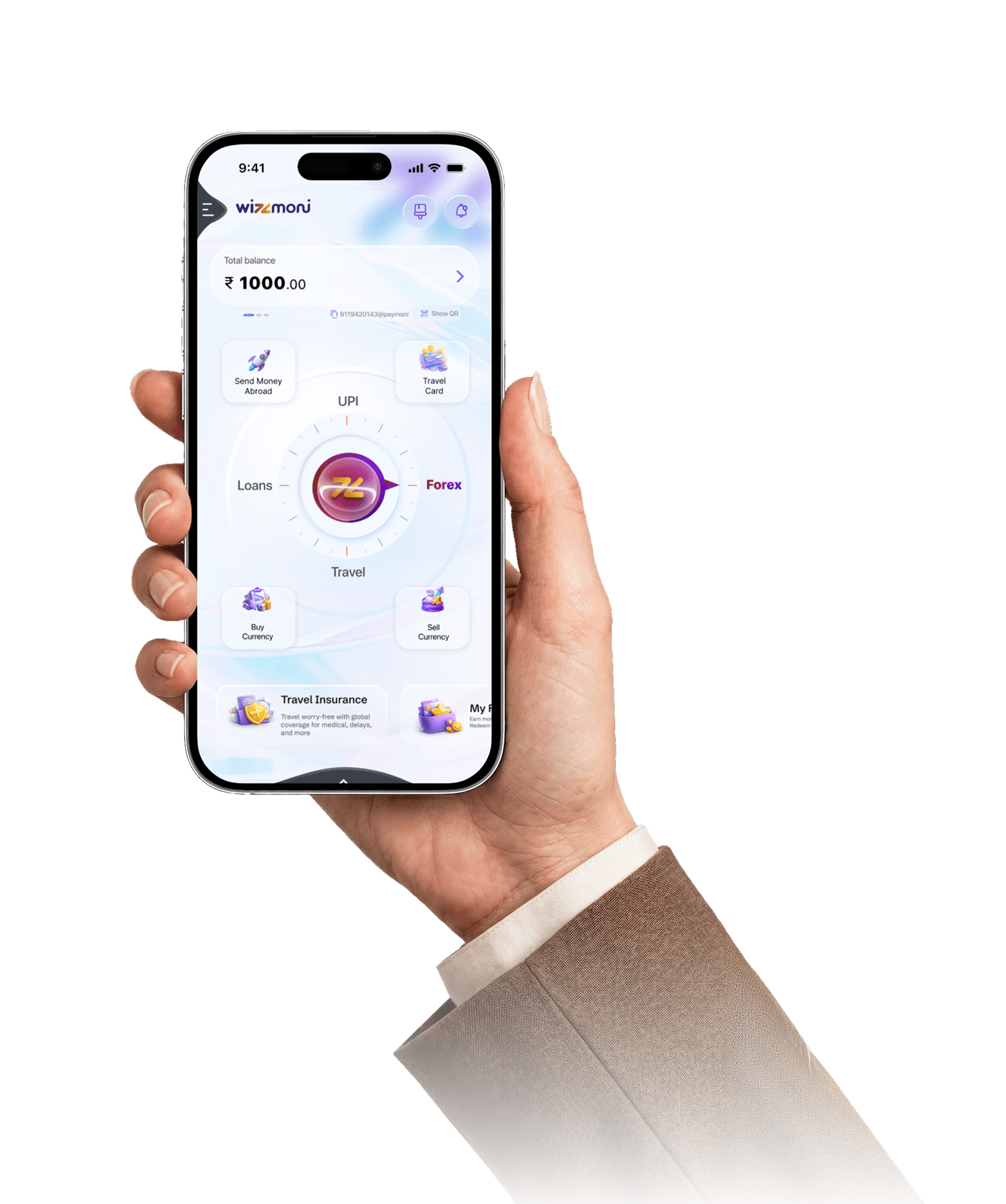 Wizzmoni app